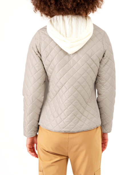 Стьобана куртка US Polo Assn 1159840794 (сіра XS)