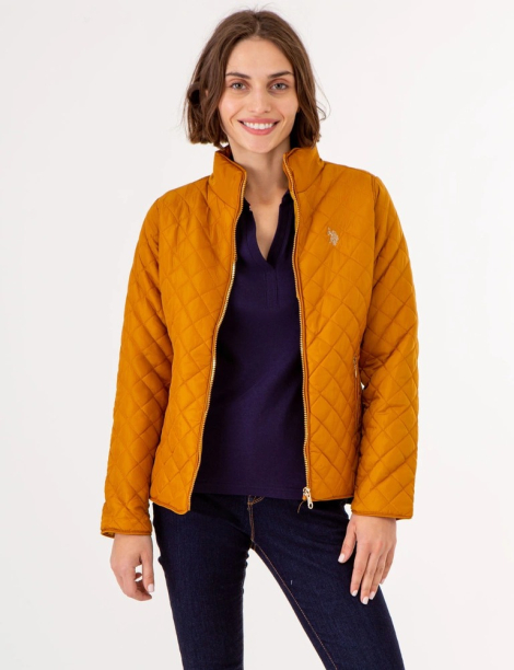 Стьобана куртка US Polo Assn 1159840796 (помаранчева XS)