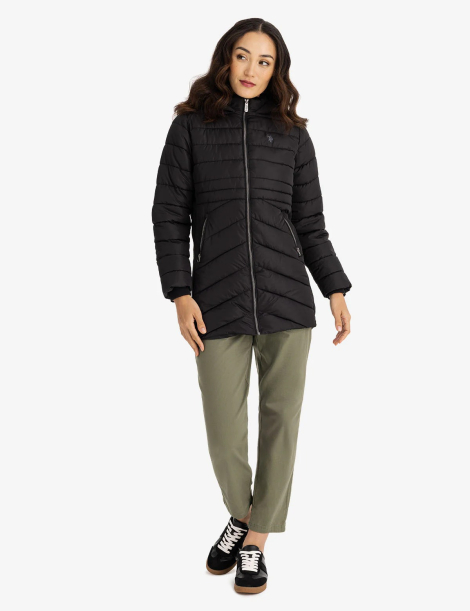 Женская куртка U.S. Polo Assn 1159840834 (Черный S)