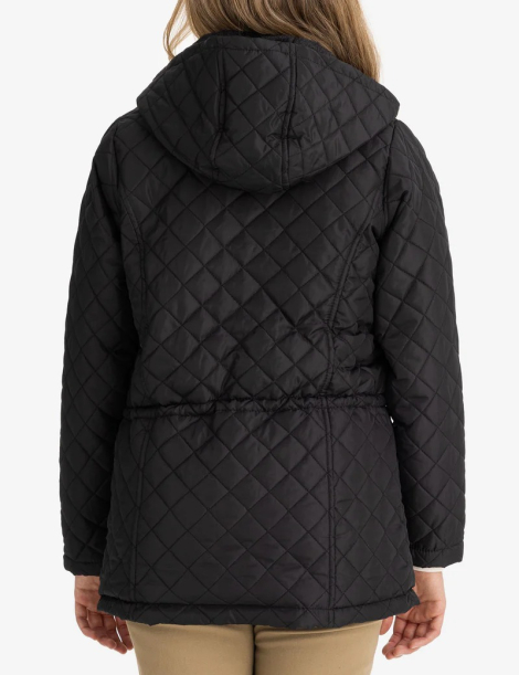 Женская куртка U.S. Polo Assn стеганая 1159840836 (Черный XS)