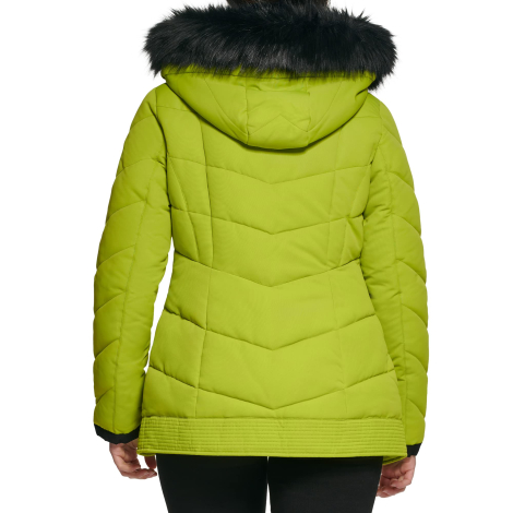 Теплая женская куртка Guess 1159841794 (Салатовый L)