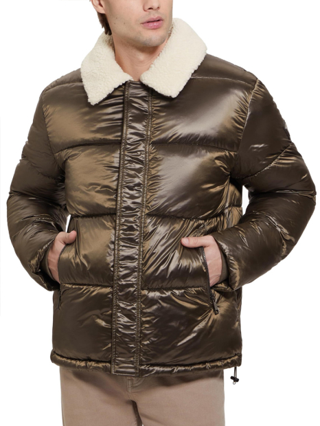 Мужская куртка Guess 1159841834 (Зеленый XXL)