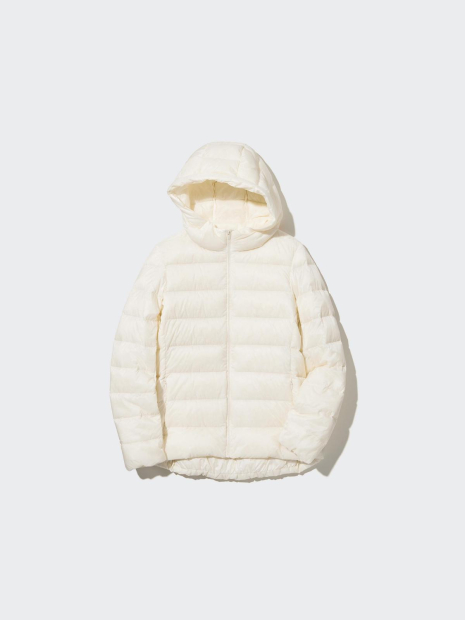 Женская ультралегкая куртка UNIQLO 1159842931 (Молочный M)