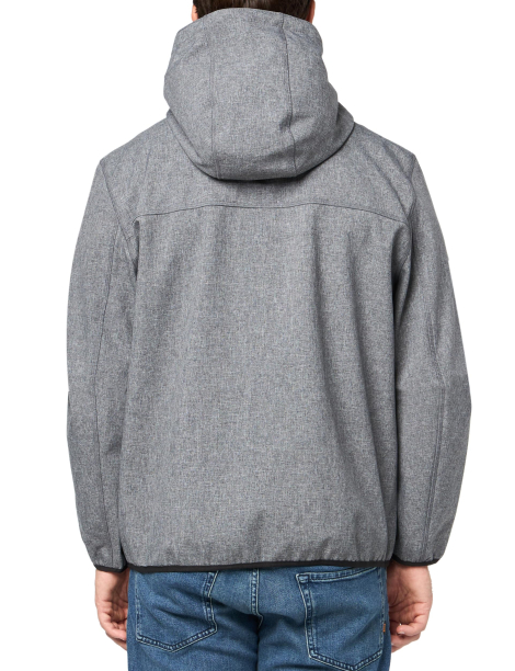 Мужская непромокаемая куртка Softshell Levi's с капюшоном 1159846635 (Серый XXL)