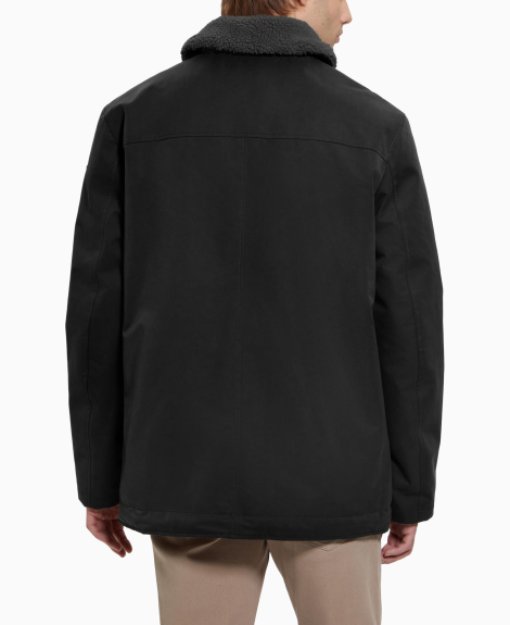 Мужская куртка с подкладкой из шерпы GUESS 1159849061 (Черный XXL)