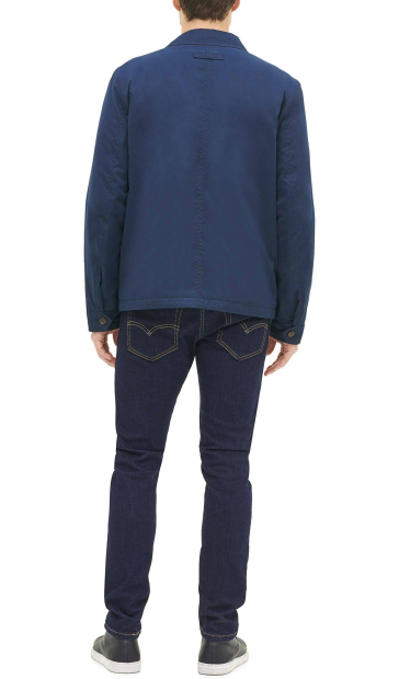 Чоловіча куртка легка Tommy Hilfiger 1159803365 (Білий/синій, XXXL)