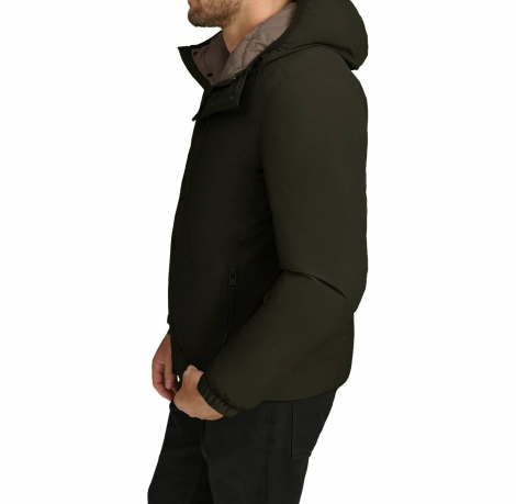 Мужская куртка Calvin Klein с капюшоном 1159850552 (Зеленый L)