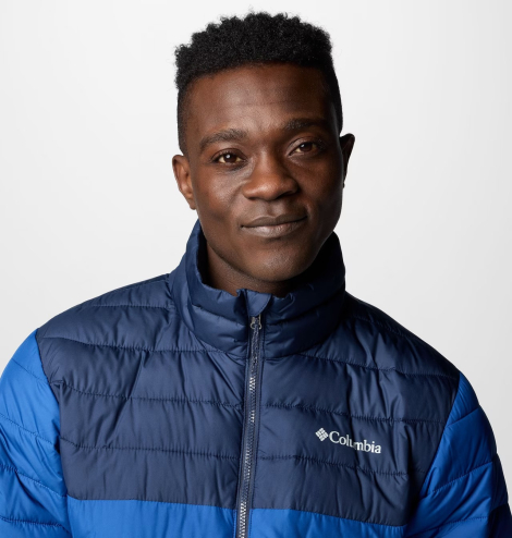 Мужская куртка Powder Lite II Columbia 1159850592 (Синий L)