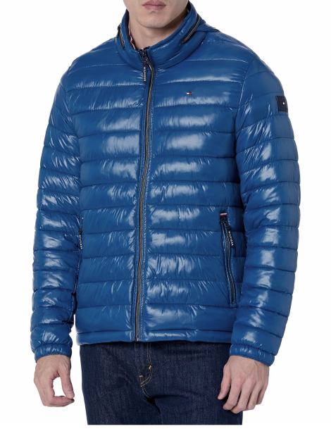 Чоловічі куртки Tommy Hilfiger на блискавці 1159851788 (Синій XL)