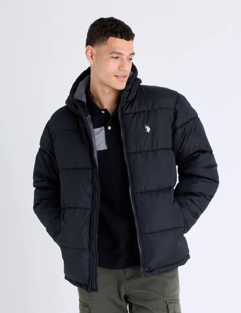 Чоловіча куртка US Polo Assn 1159852438 (Чорний XXL)