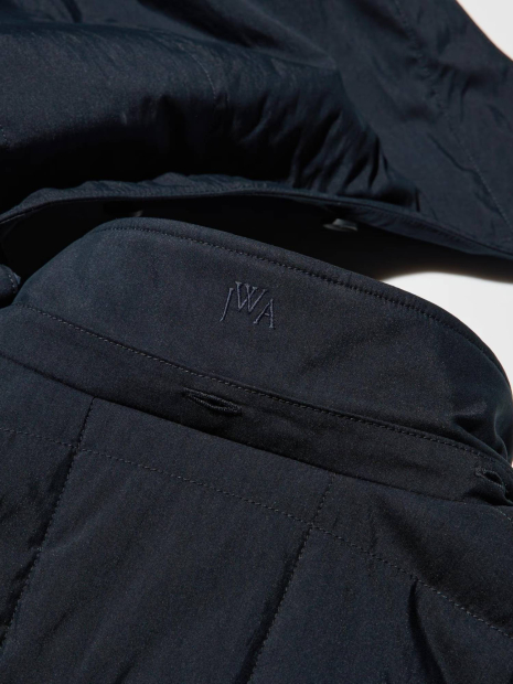 Комбинированная стеганая куртка JW ANDERSON and UNIQLO 1159853516 (Синий XL)