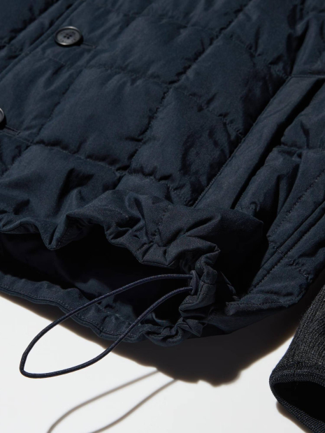 Комбинированная стеганая куртка JW ANDERSON and UNIQLO 1159853516 (Синий XL)