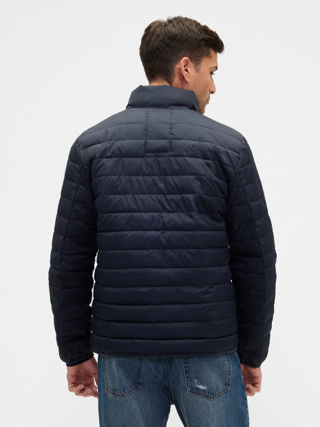 Мужская стеганая куртка GAP 1159853202 (Синий XL)