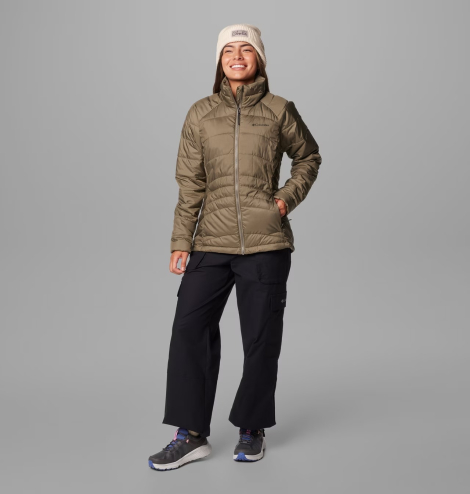 Женская стеганая куртка Columbia 1159853472 (Зеленый M)