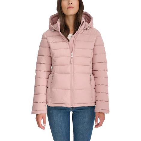 Женская стеганая куртка Tommy Hilfiger 1159854142 (Розовый XL)