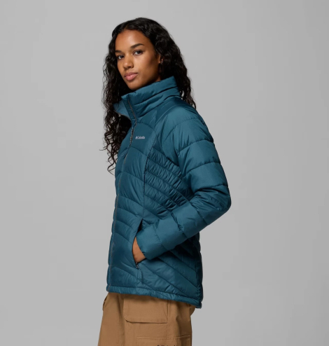 Женская стеганая куртка Columbia 1159854253 (Бирюзовый M)