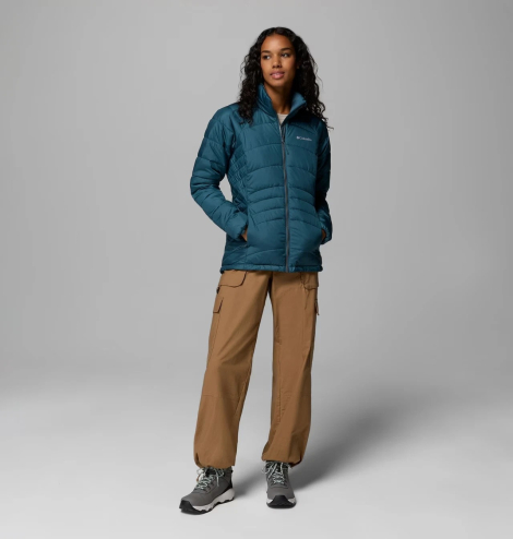 Женская стеганая куртка Columbia 1159854253 (Бирюзовый M)