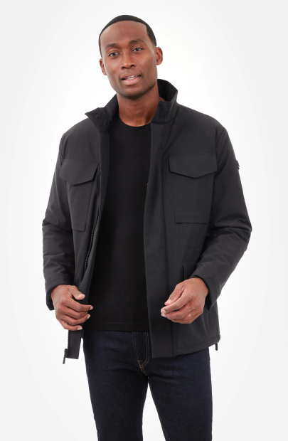 Мужская водоотталкивающая куртка Michael Kors 1159854908 (Серый L)