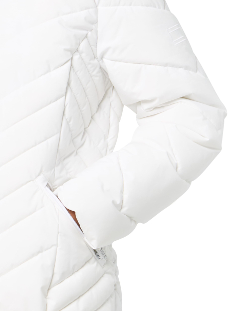 Женская стеганая куртка Tommy Hilfiger на молнии 1159855098 (Белый XL)