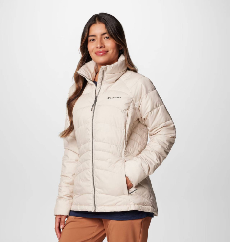 Женская стеганая куртка Columbia 1159855198 (Молочный L)