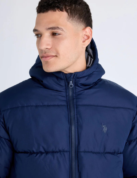 Мужская куртка U.S. Polo Assn 1159855409 (Синий XL)