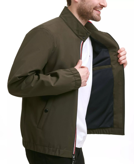 Чоловіча куртка вологовідвідна Tommy Hilfiger 1159856311 (Зелений L)