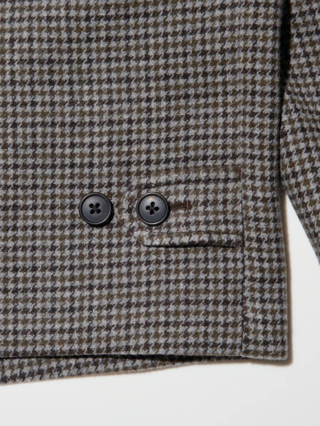 Куртка-рубашка UNIQLO на молнии 1159858987 (Коричневый L)