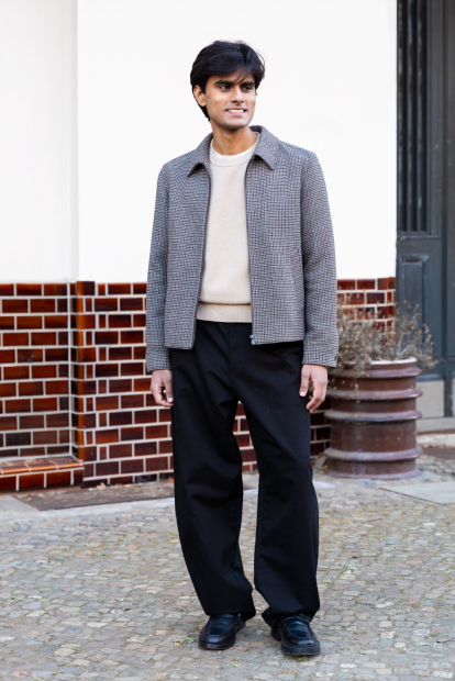 Куртка-рубашка UNIQLO на молнии 1159858987 (Коричневый L)