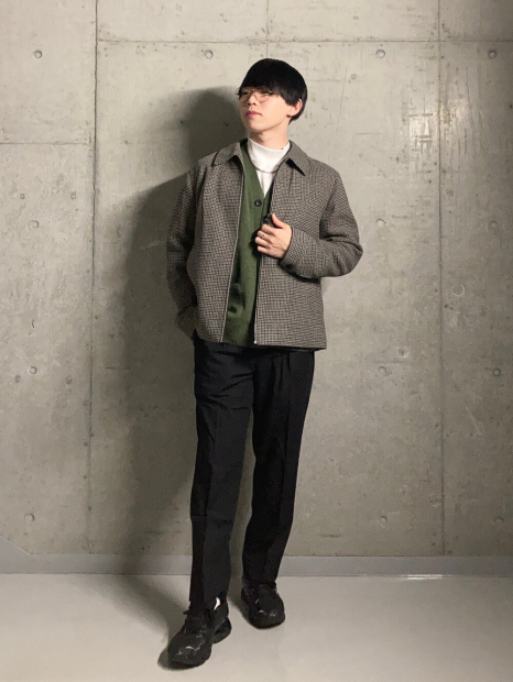 Куртка-рубашка UNIQLO на молнии 1159858987 (Коричневый L)