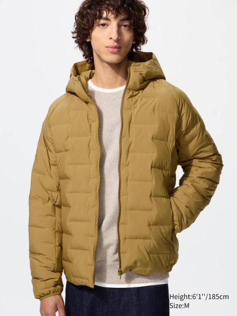 Чоловіча куртка PUFFTECH UNIQLO 1159859036 (Жовтий L)