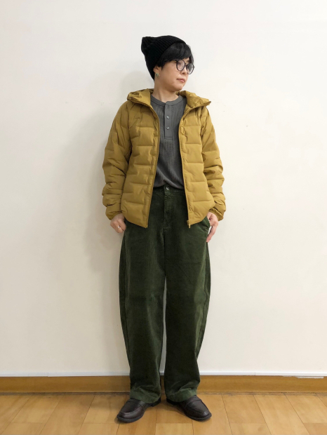 Чоловіча куртка PUFFTECH UNIQLO 1159859036 (Жовтий L)