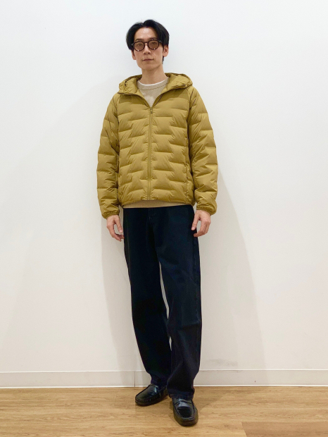 Чоловіча куртка PUFFTECH UNIQLO 1159859036 (Жовтий L)