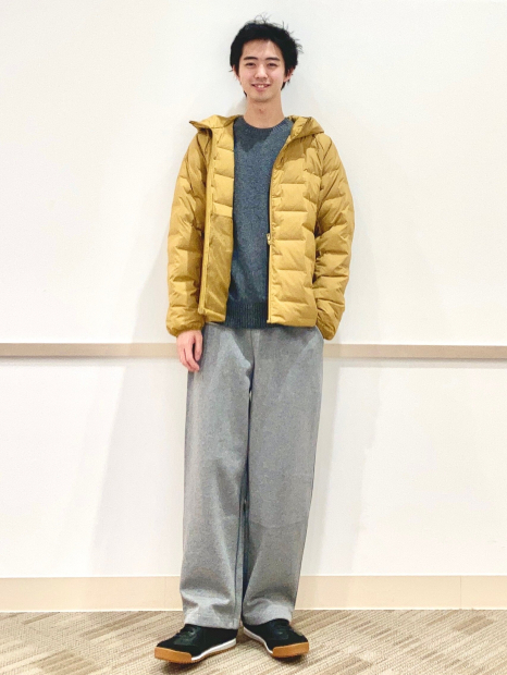 Чоловіча куртка PUFFTECH UNIQLO 1159859036 (Жовтий L)