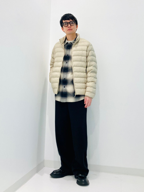 Куртка на блискавці PUFFTECH UNIQLO 1159860465 (Бежевий L)