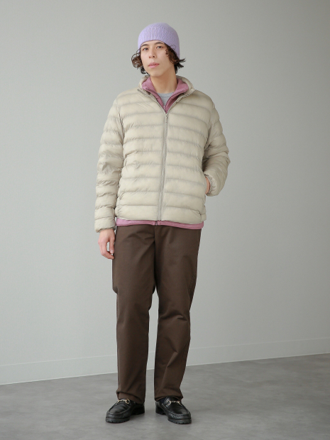 Куртка на блискавці PUFFTECH UNIQLO 1159860465 (Бежевий L)