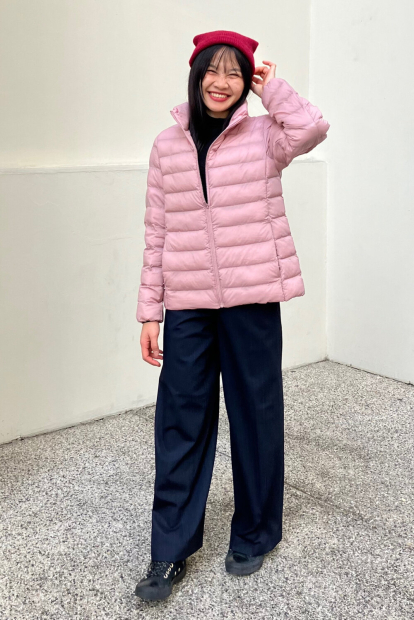 Легка куртка PUFFERTECH UNIQLO 1159860470 (рожевий S)