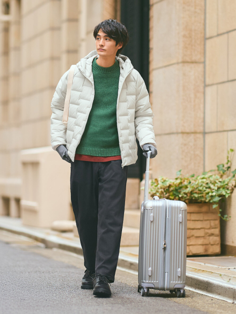 Мужская куртка PUFFTECH UNIQLO 1159860737 (Серый XXL)