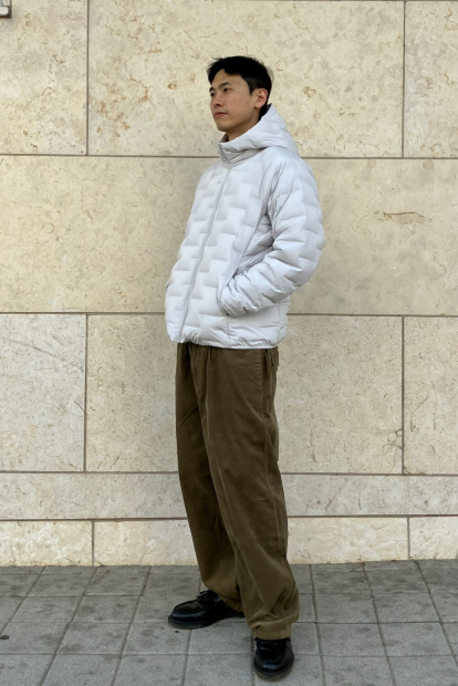 Мужская куртка PUFFTECH UNIQLO 1159860737 (Серый XXL)