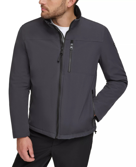 Чоловіча куртка Softshell Calvin Klein 1159861798 (Сірий M)