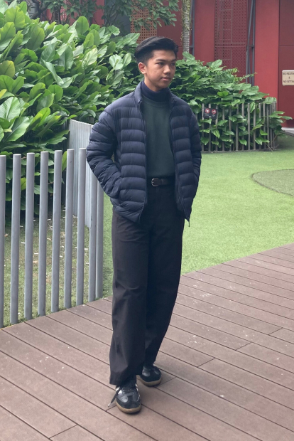 Куртка на молнии PUFFTECH UNIQLO 1159861898 (Синий 3XL)