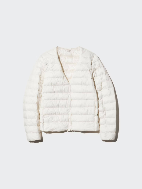 Легкая куртка PUFFERTECH Uniqlo 1159862214 (Молочный L)