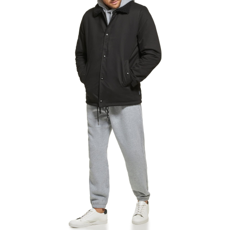 Мужская куртка Calvin Klein с подкладкой из шерпы 1159862258 (Черный M)