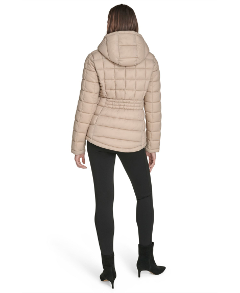 Женская стеганая куртка Tommy Hilfiger 1159862525 (Бежевый M)