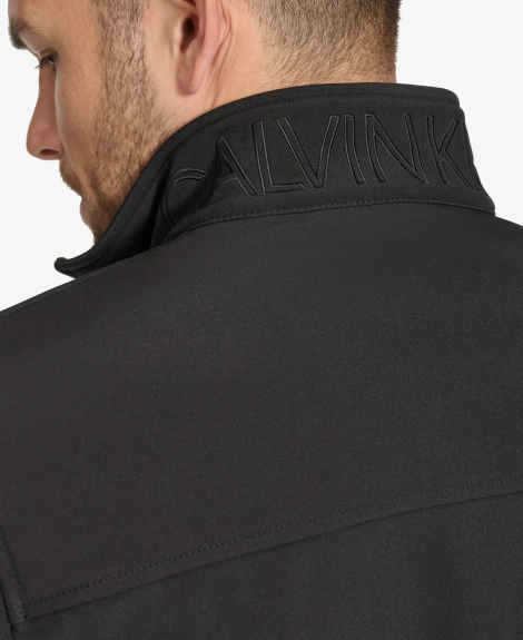 Мужская куртка Softshell Calvin Klein 1159862970 (Черный M)