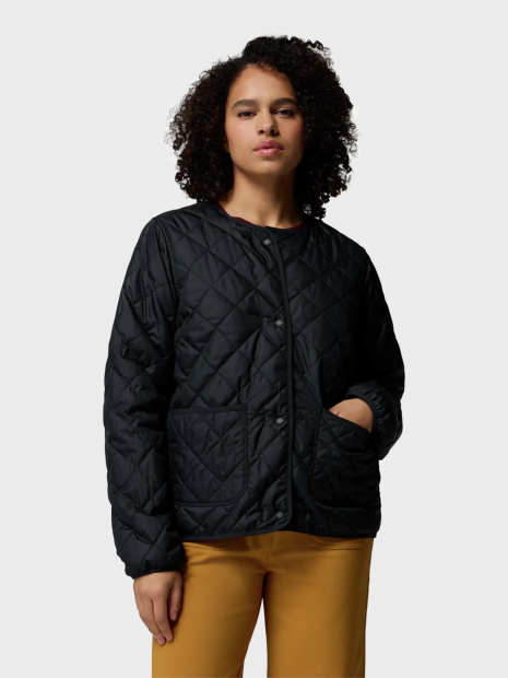 Стеганая куртка на меху Columbia 1159863561 (Черный 2X)