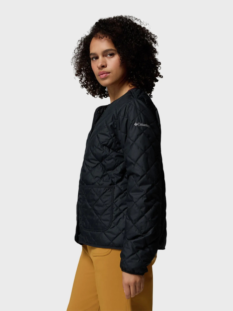 Стеганая куртка на меху Columbia 1159863561 (Черный 2X)
