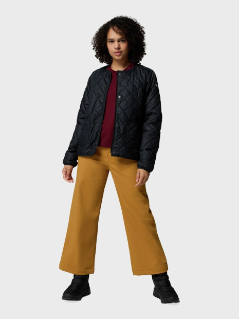 Стеганая куртка на меху Columbia 1159863561 (Черный 2X)