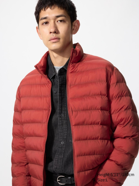 Куртка на блискавці PUFFTECH UNIQLO 1159863803 (Бордовий XL)