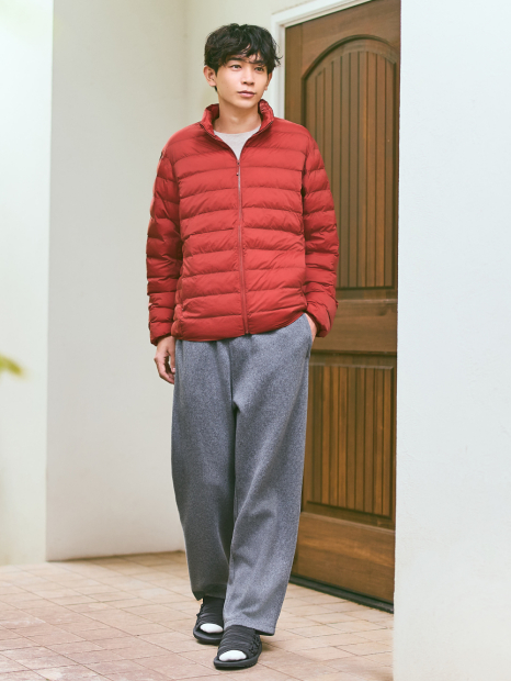 Куртка на блискавці PUFFTECH UNIQLO 1159863803 (Бордовий XL)