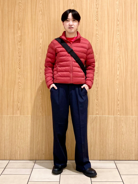 Куртка на блискавці PUFFTECH UNIQLO 1159863803 (Бордовий XL)